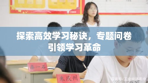 探索高效学习秘诀，专题问卷引领学习革命