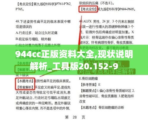 944cc正版资料大全,现状说明解析_工具版20.152-9