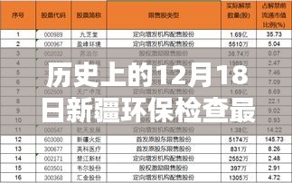 历史上的12月18日新疆环保检查最新消息解读，特性、体验、竞品对比与用户洞察