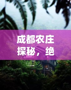 成都农庄探秘，绝美风光与地道体验一网打尽！