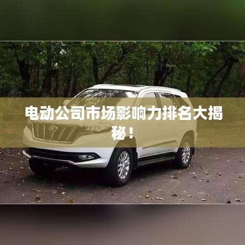 电动公司市场影响力排名大揭秘！